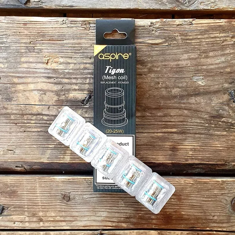 0.7 Ohm Mesh Tigon Coils Pack of 5 by Aspire