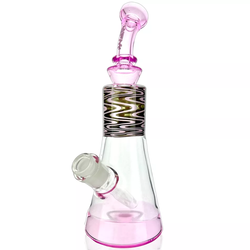 10.5″ AFM Glass Wig Wag Glass Beaker Bong