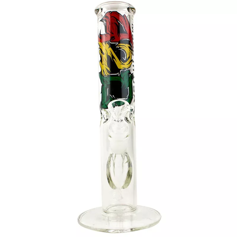 10.5 ” Straight Tube Glass Water Pipe