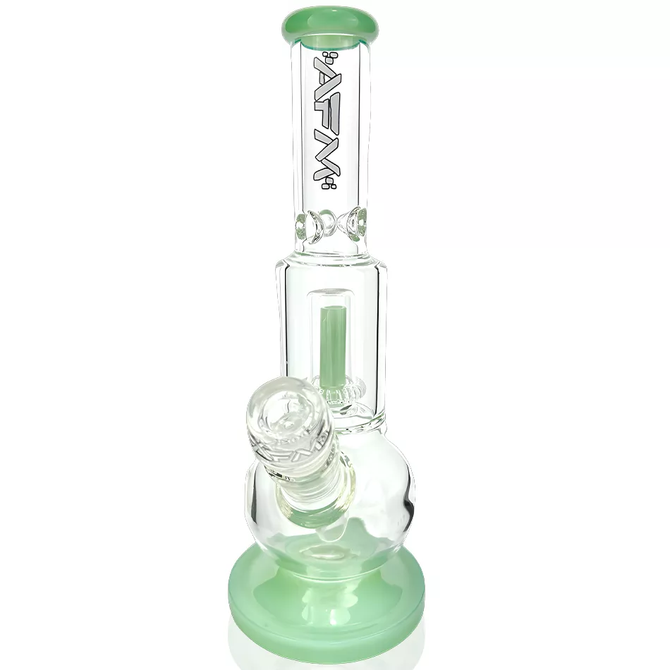 10″ AFM Bubble Bottom Clear Beaker Bong