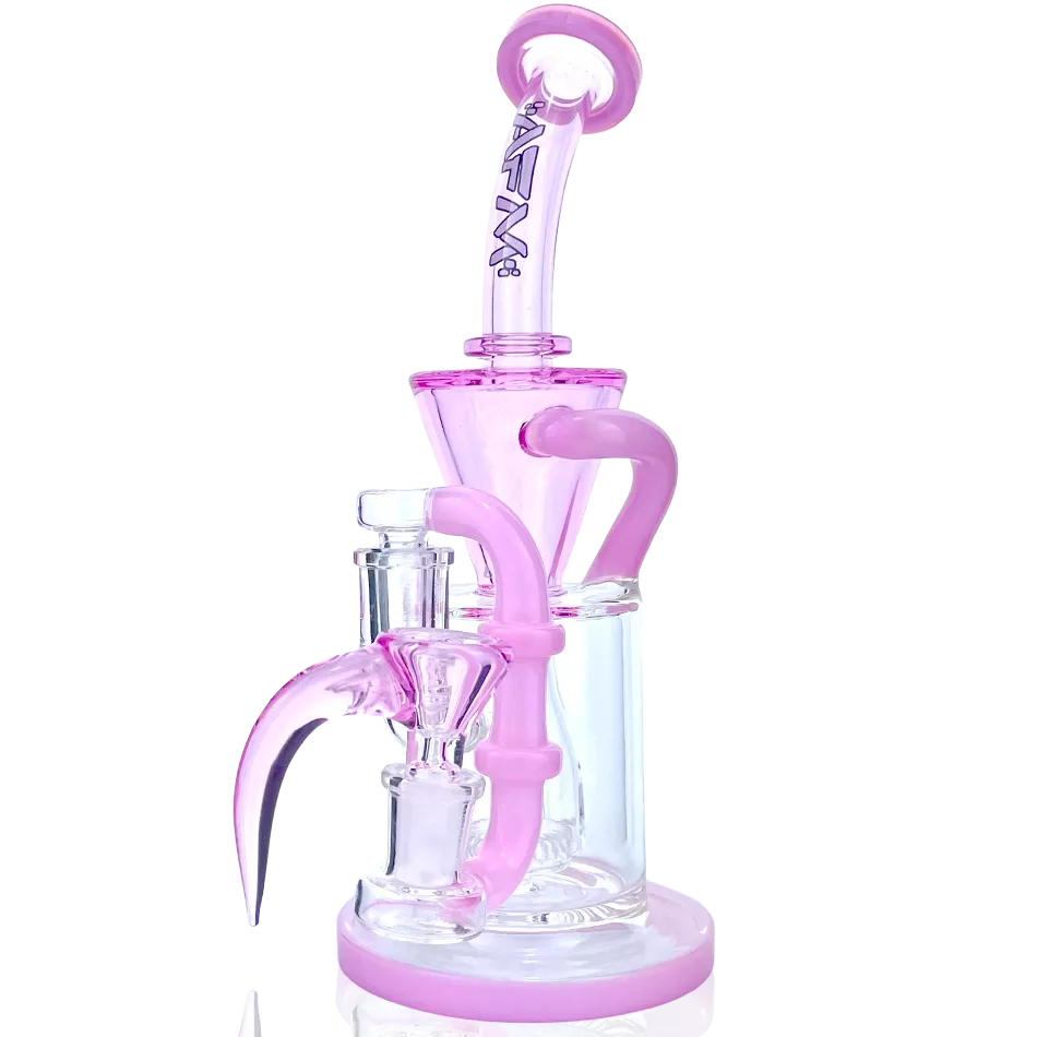 10 ” AFM Drain Incycler Glass Dab Rig Bundle
