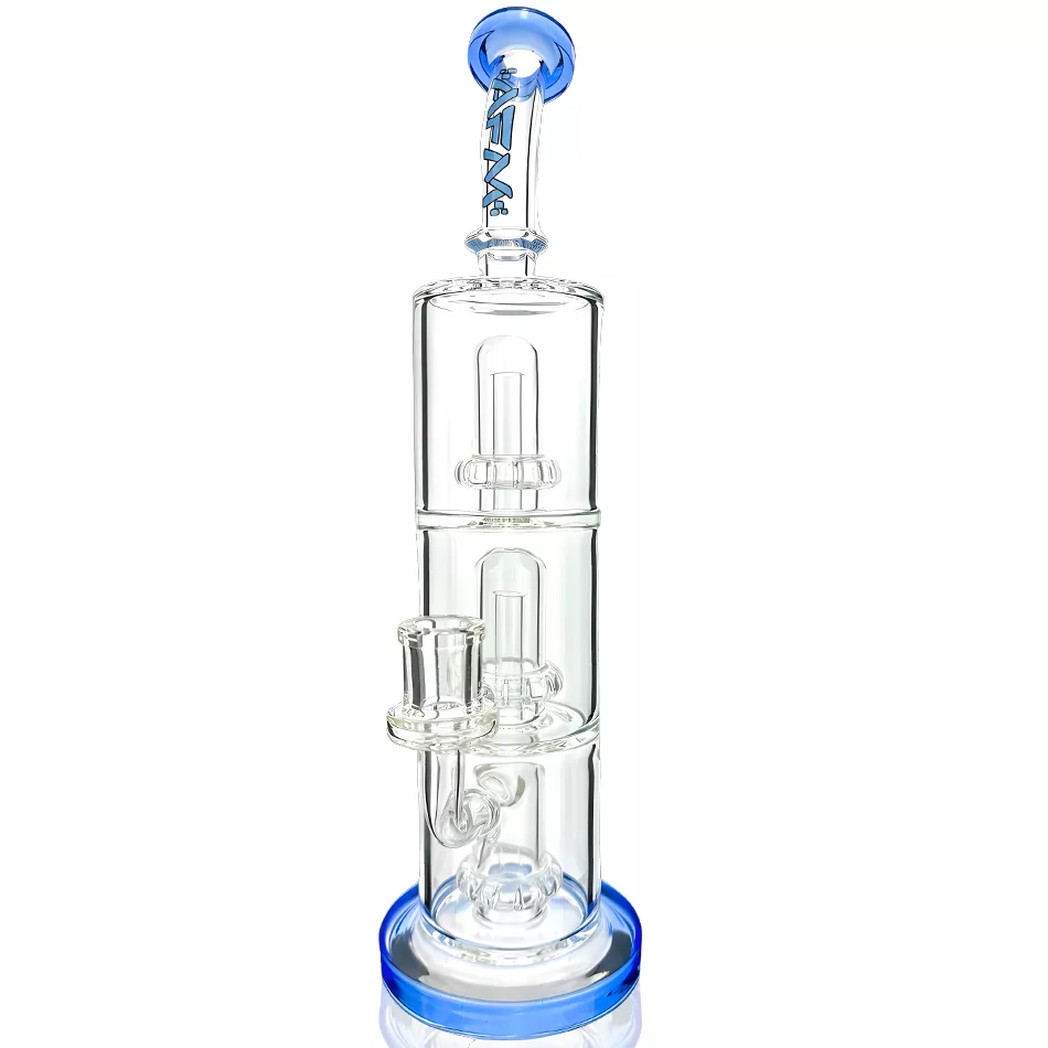 10″ AFM Glass UFO Triple Perc Glass Dab Rig