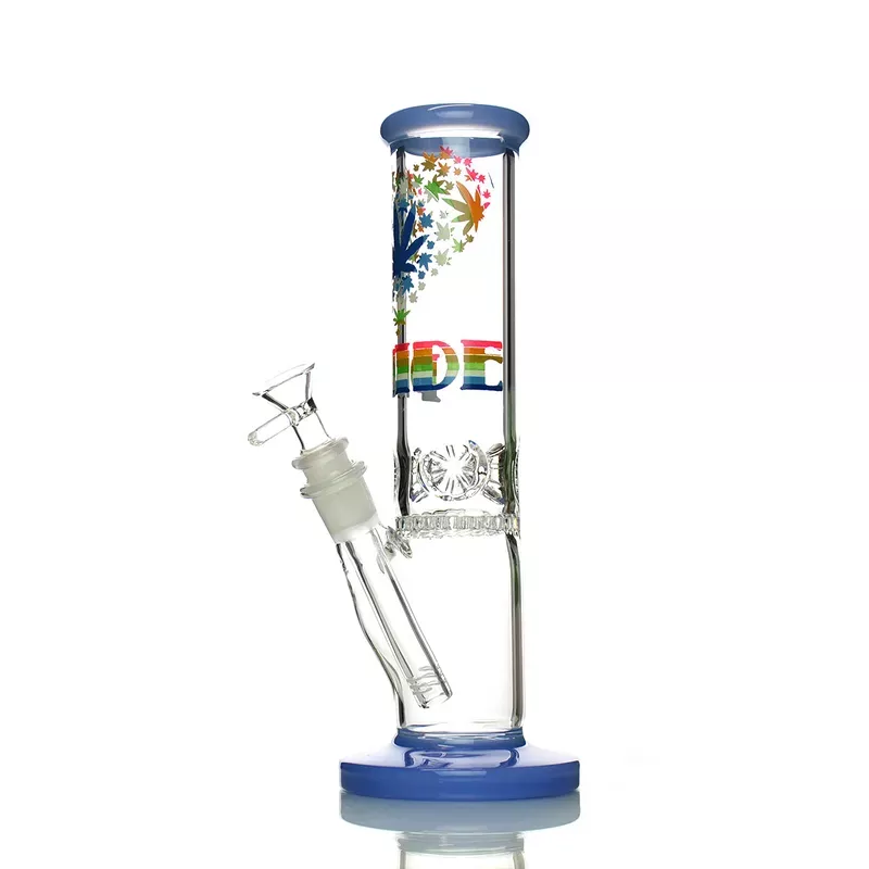 10 ” Pride Straight Shooter with Honeycomb and 14mm Male Bowl