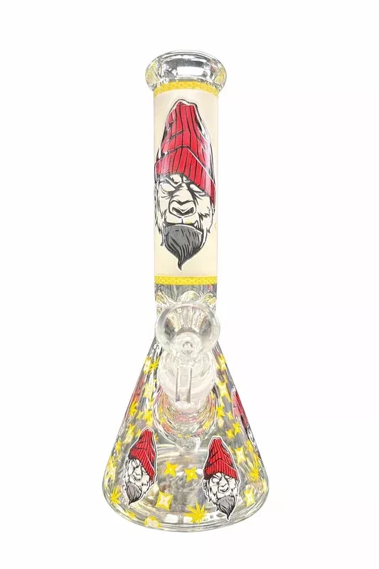 10” YELLOW GORILLA BEAKER BONG