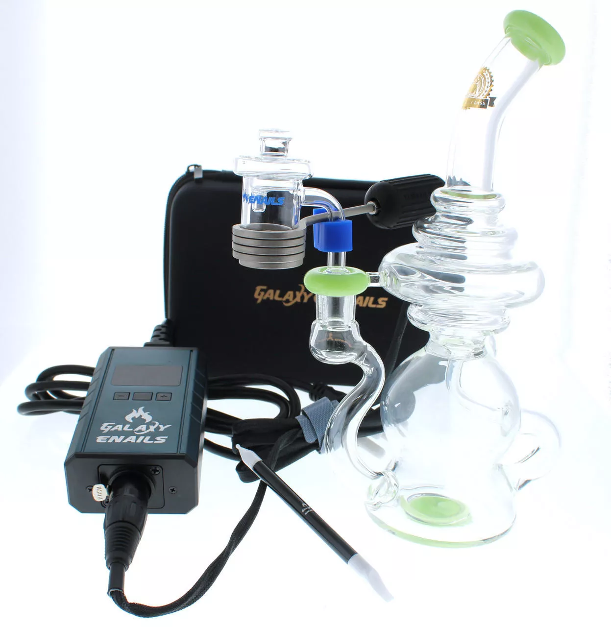 10mm Female 90 Degree Enail Quartz Rig Banger Kit 16mm Bucket