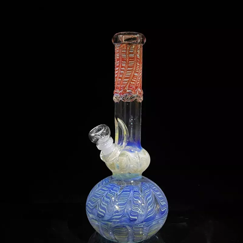 11.5″ Double Bubble Color Rake Bong