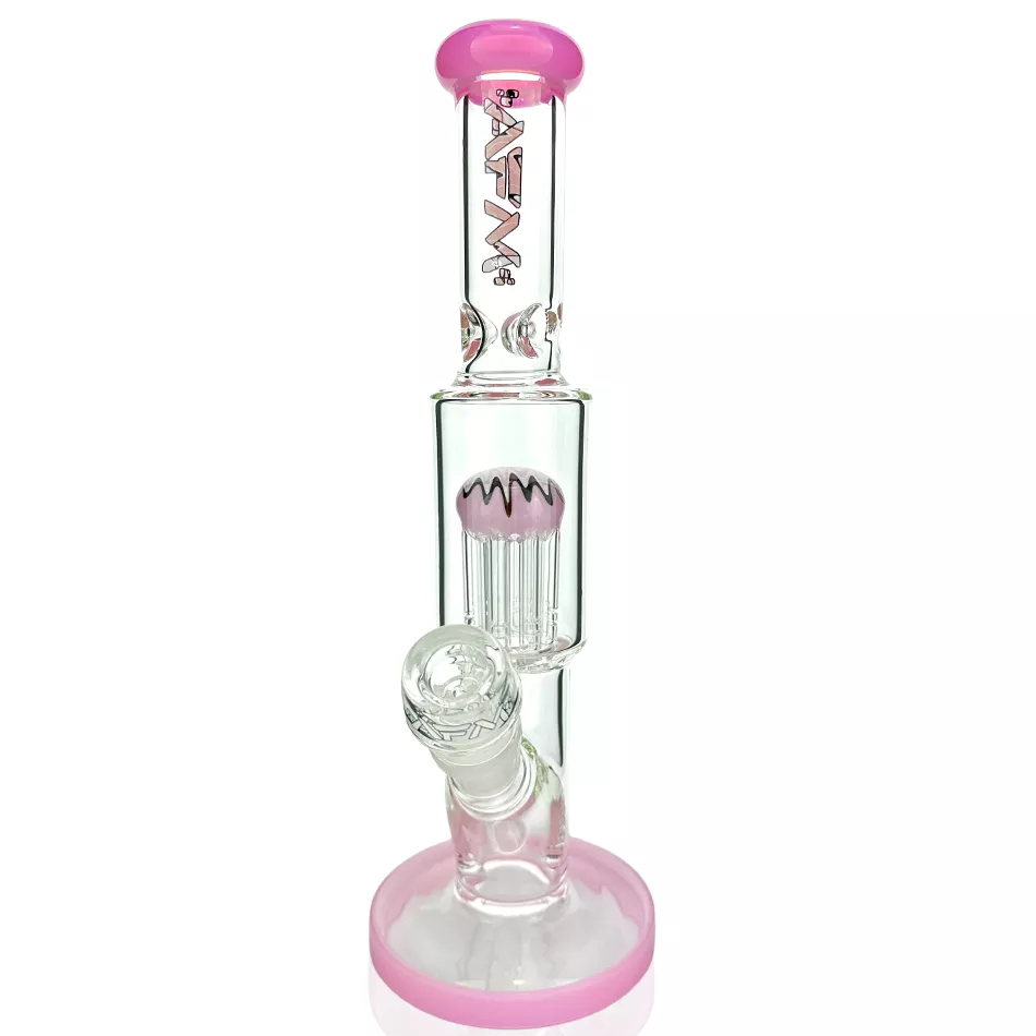 11 ” AFM Glass Reversal Tree Perc Glass Mini Straight Bong