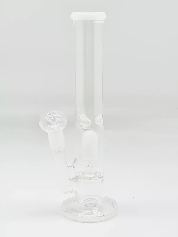 11” STRAIGHT TUBE WHITE WATER BONGSL-27