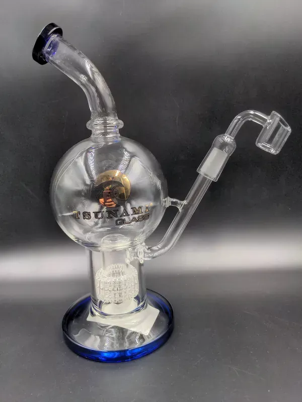11 ” Tsunami Shower Head Globe Concentrate Rig