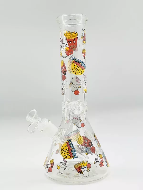 12” APUATEEN HUNGER FORCE BEAKER BONG (1529-4)