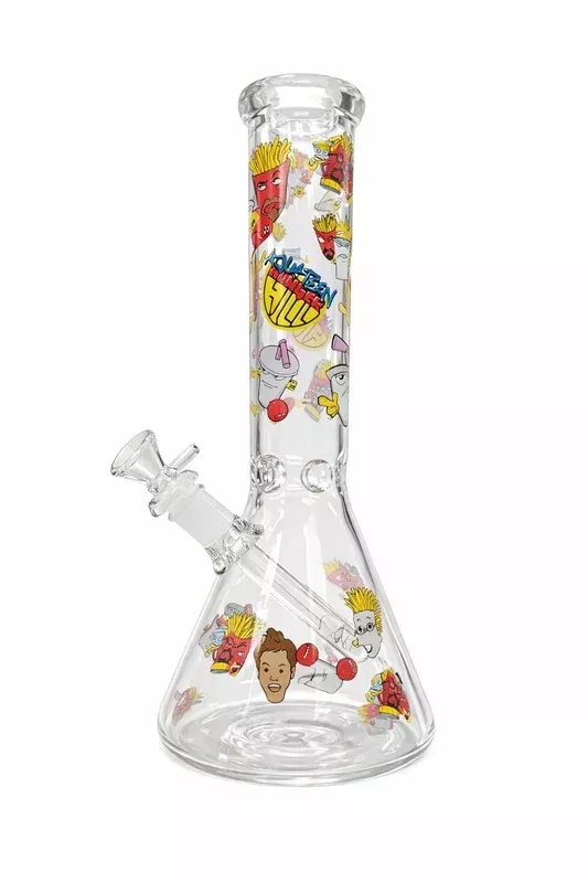 12” AQUA TEEN HUNGER BEAKER BONG C1529-2