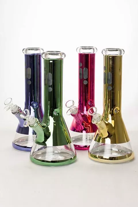 12 ” Infyniti 7 mm metallic classic beaker bong