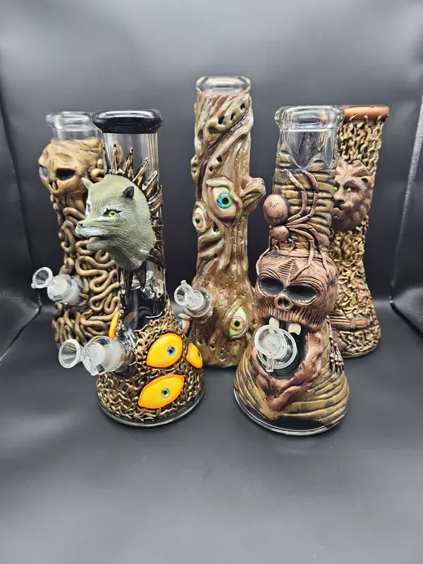 13 ” 3D Graphic Beakers Assorted Designs