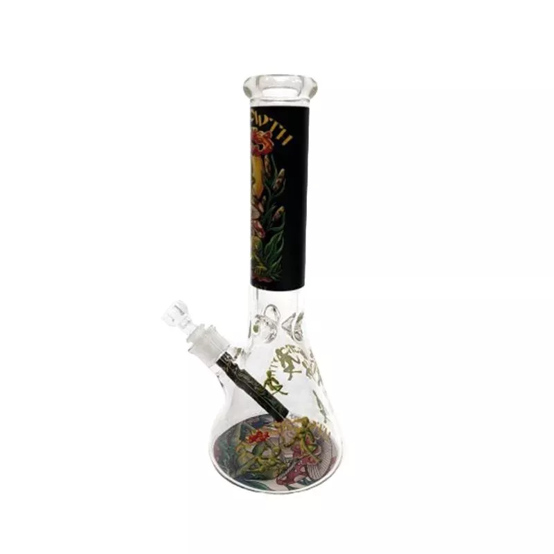 14″ 7mm Alien Design Exclusive License Glass Bong