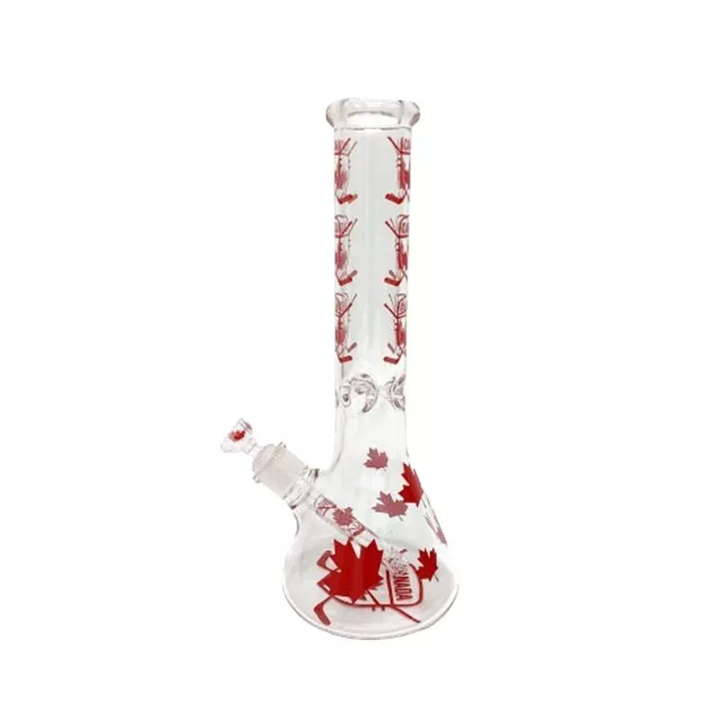 14″ 7mm Canada Design Exclusive License Glass Bong