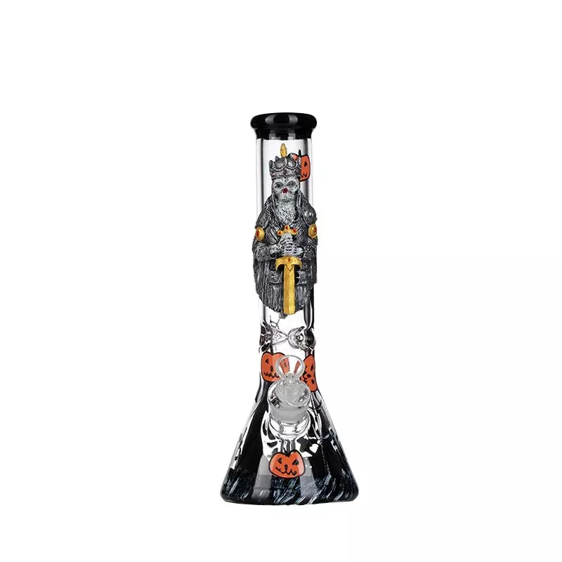14″ 7mm Resolute King Straight Tube Glass Bong