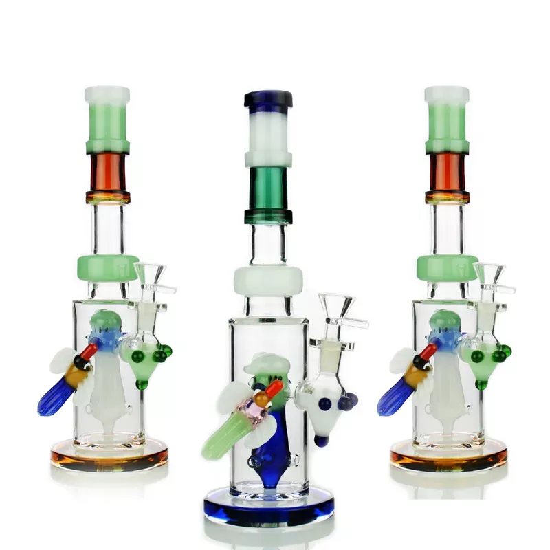 14 ” Bird Bong with Shower and 14mm Male Bowl