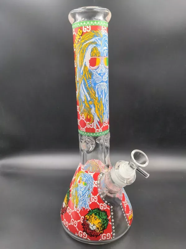 14 ” Hash King Glow in the Dark 9mm Bong