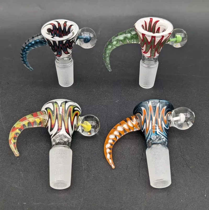 14mm Curved Claw 4 Hole Slide w/ Mushroom