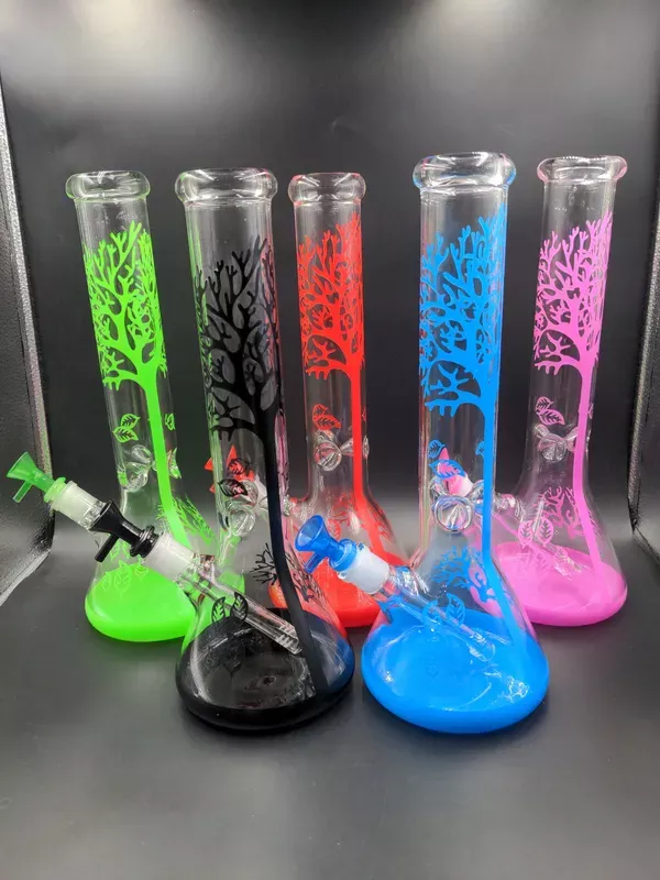 15.5 ” Tree of Life 7mm Beaker Bong