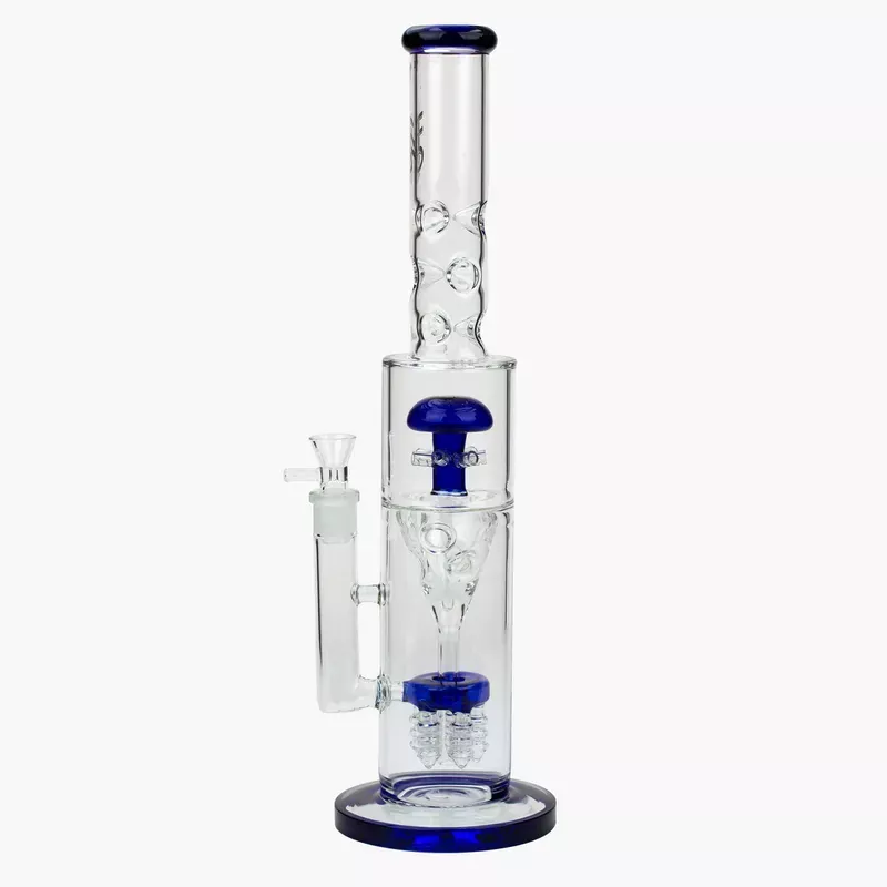 17 ” H2O Funnel Glass Percolator Bong
