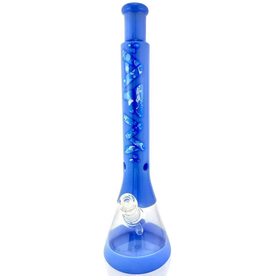 18 ” AFM Quasar Glass Bubble Beaker Bong