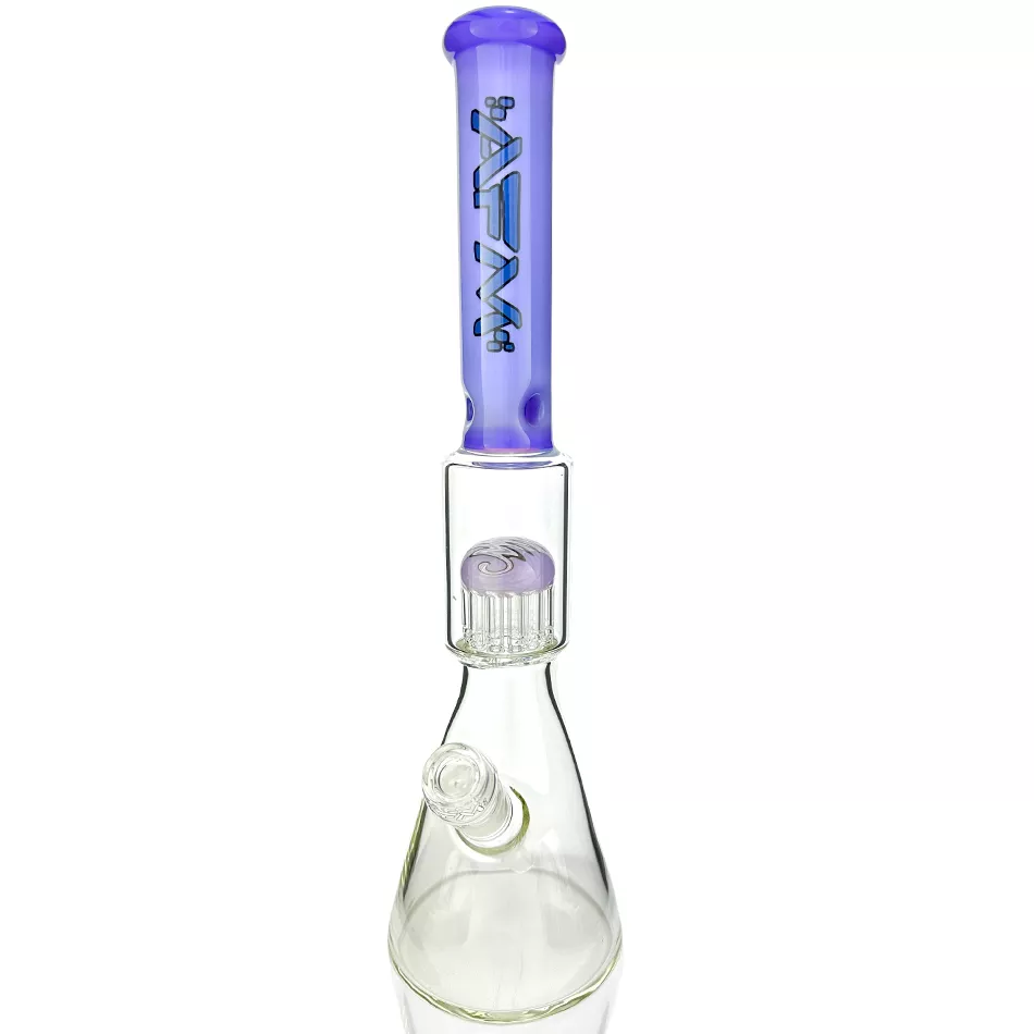 18 ” AFM Reversal Sleeve Glass Tree Perc Beaker Bong