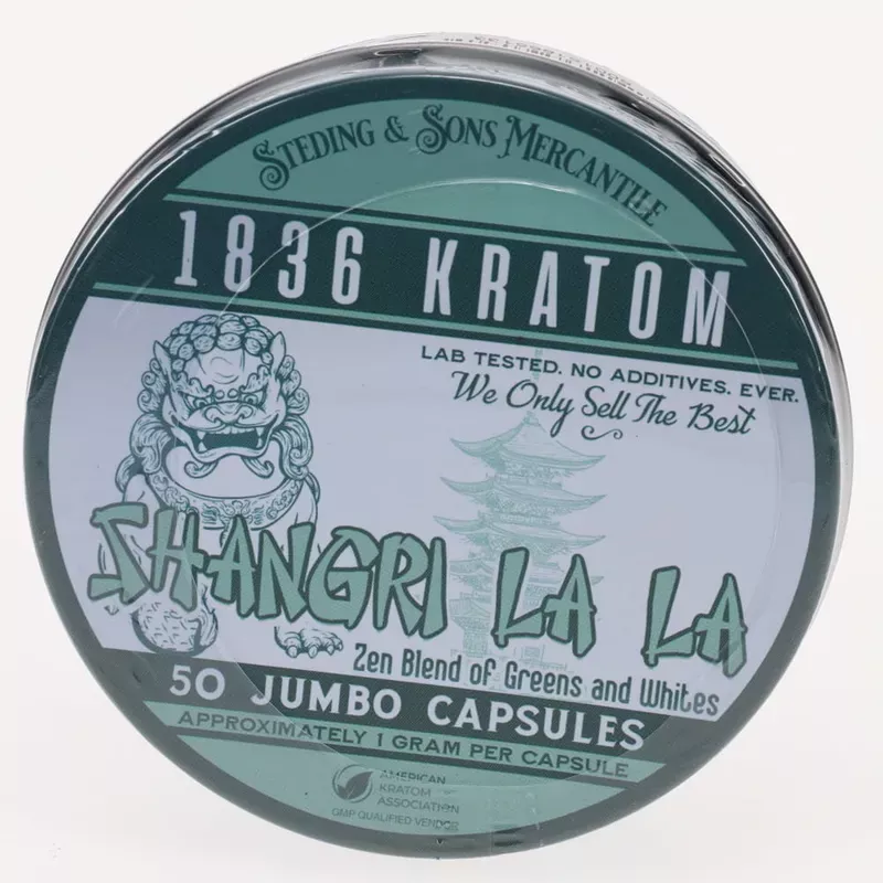 1836 Kratom Shangri La La – 50ct Capsules