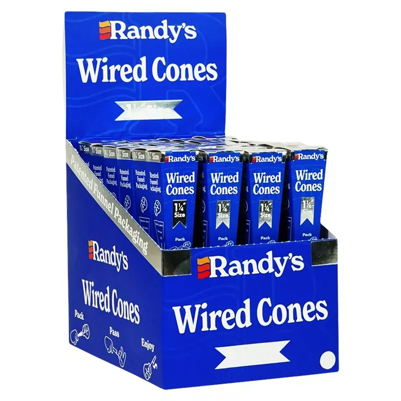 24CT DISPLAY – Randy’s Wired Cones – 3pc / 1 1/4