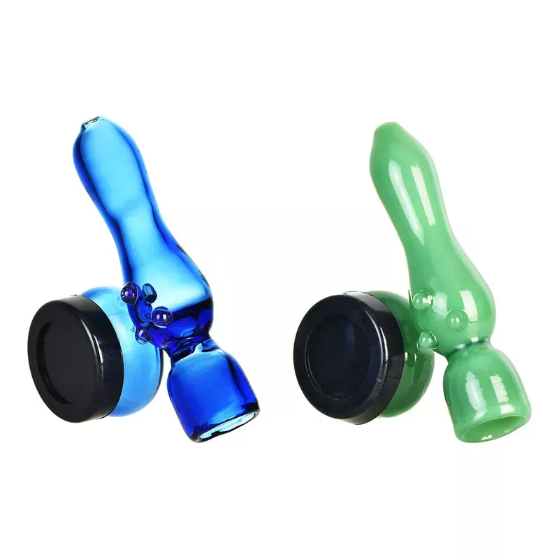 4 ” Sidecar Storage Chillum Pipe – Borosilicate Glass