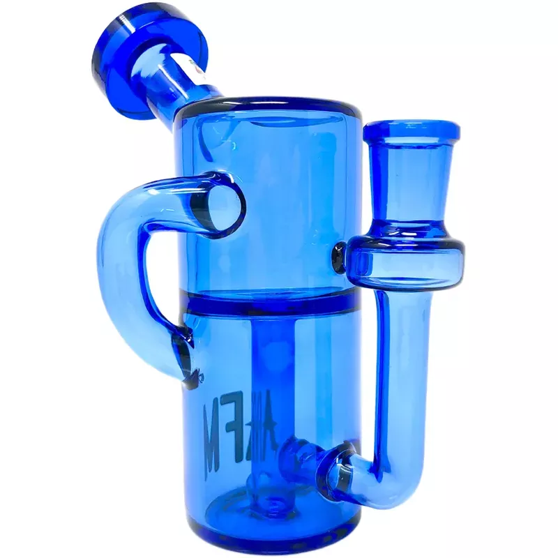 5.5 ” AFM Power Can Color Glass Recycler Mini Dab Rig