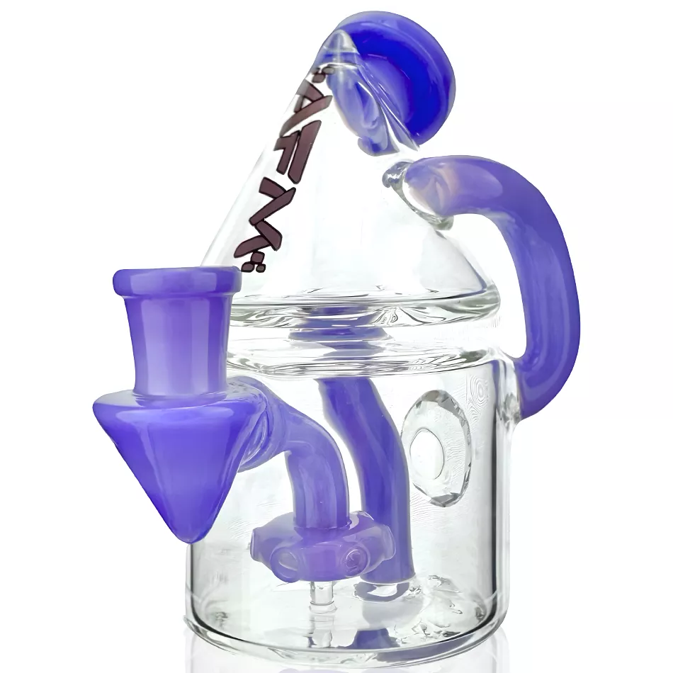 5.5″ AFM Spaceship Glass Recycler Dab Rig