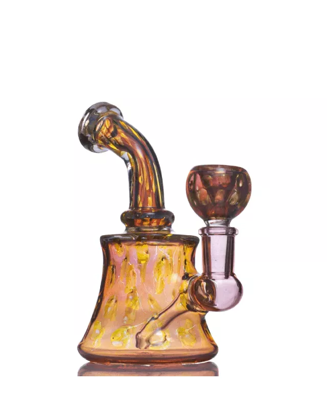 5.5” Gold Mini Bong Rig