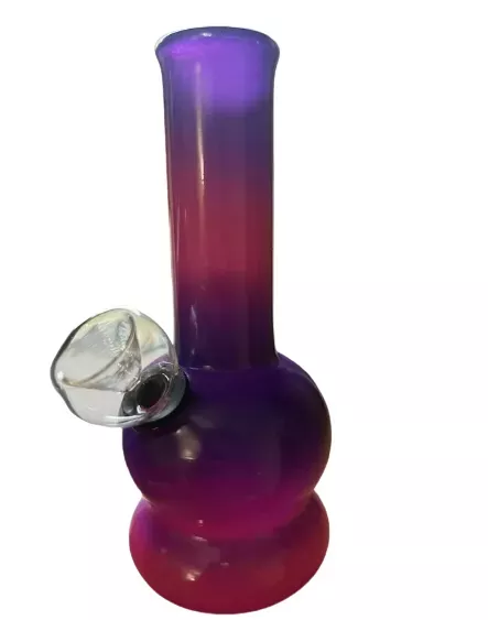 5″ Soft Glass Net Multi-Color Water Pipe Bong