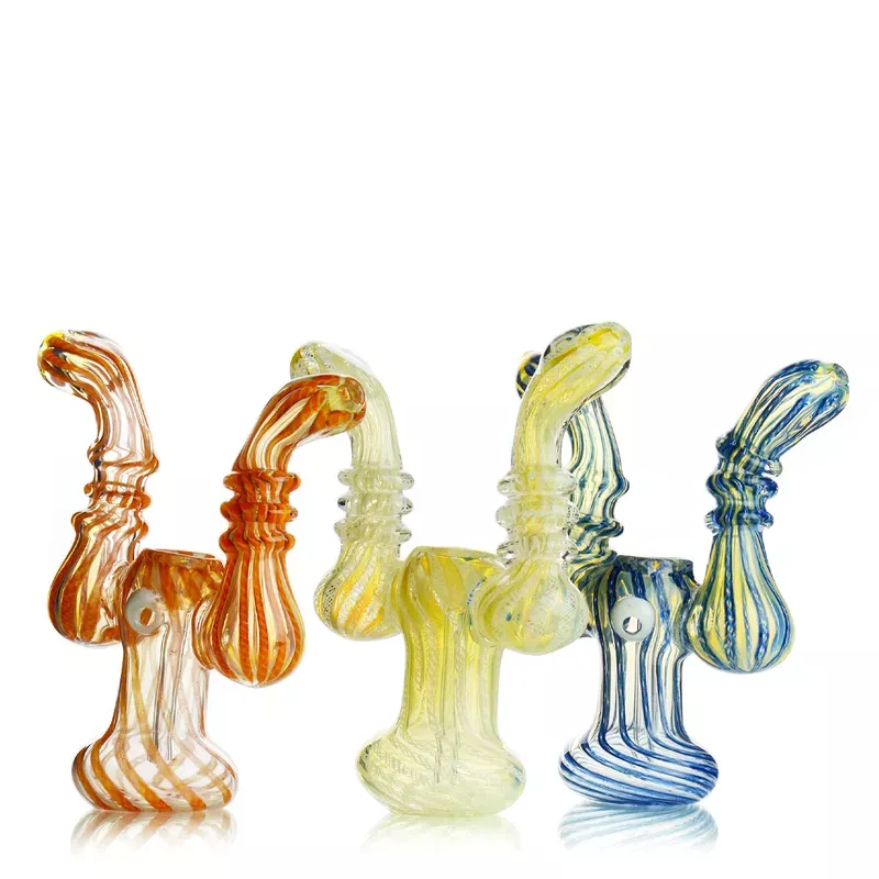 7 ” Bubbler Double Mouth for couples Twisting Art Approx 220 Grams