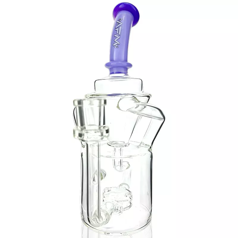 8″ AFM Mighty Can Color Recycler Dab Rig