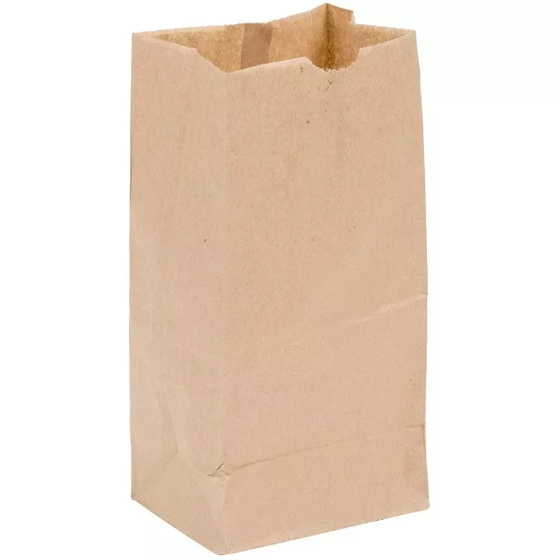 #8 Brown Paper Bag – 8 Pound – (500 – 10,000 Count)
