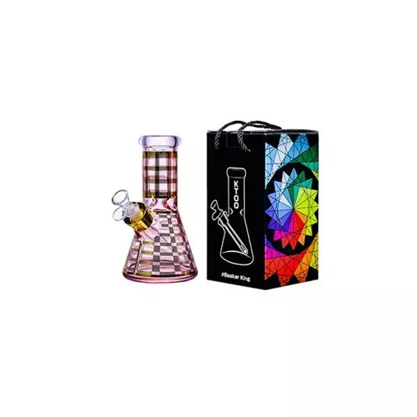 8 ” Soft Glass Beaker Water Bong