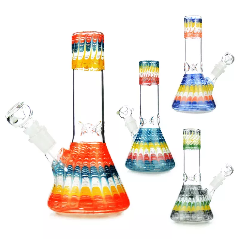 8 ” Zigzag Fancy Design Beaker American Colors