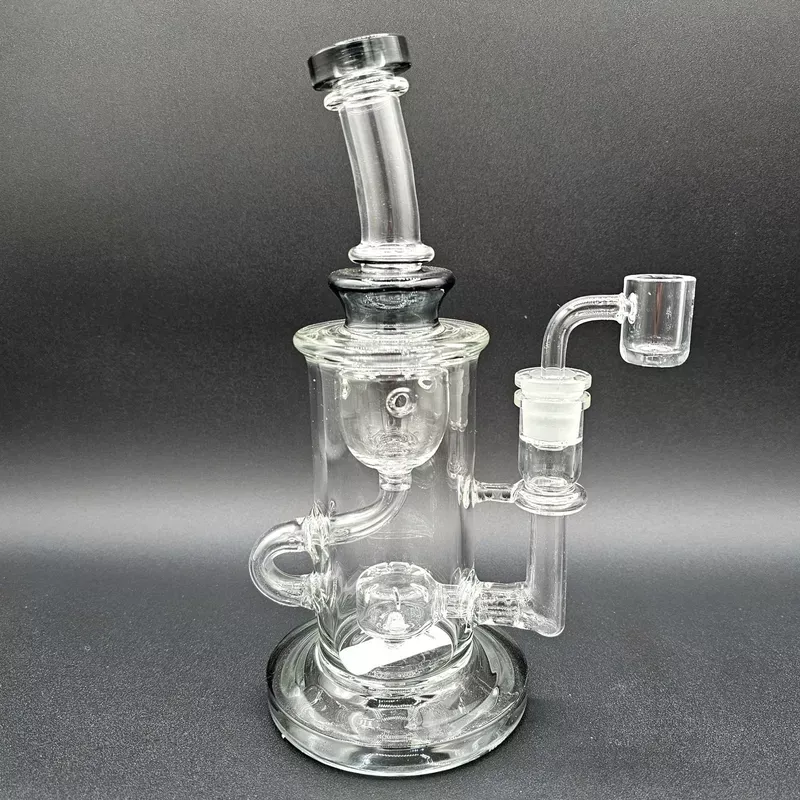9″ Barrel Perk Recycler Rig WP200