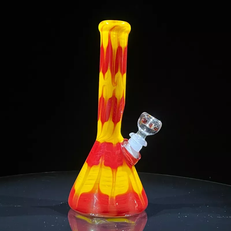 9″ Fire Beaker Bong