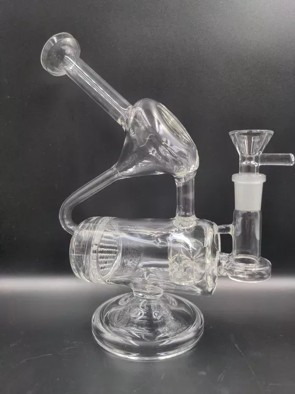 9 ” Honeycomb Recycler Bong