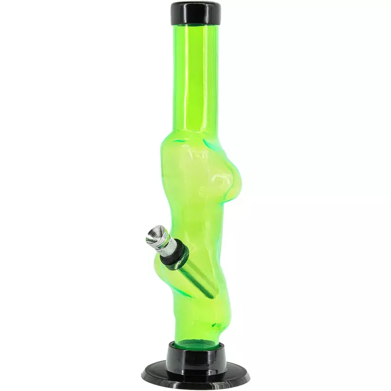Acrylic Lady Contour Bong 8 ” – Multiple Colors