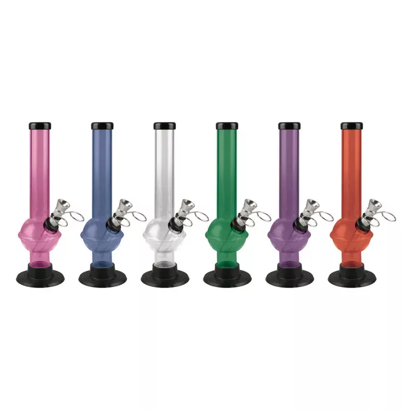 Acrylic UFO Design Water Pipe – Colors Vary 8 “