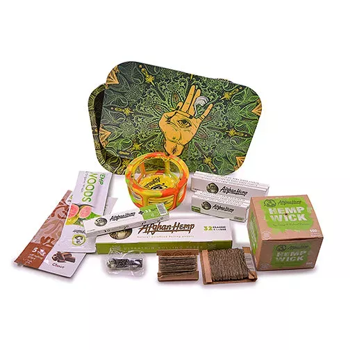 Afghan Hemp – Metal Tray Bundle