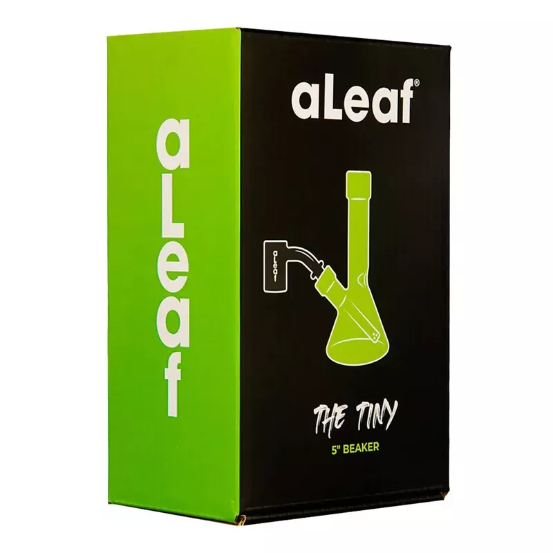 aLeaf Tiny Beaker Dab Rig | 5 ” | 10mm F