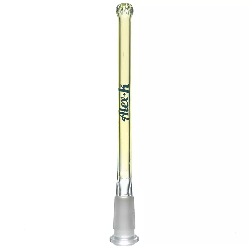 Alex K – Downstem – Classic 7 Slit – 18/14mm – Lemon Drop 7 “