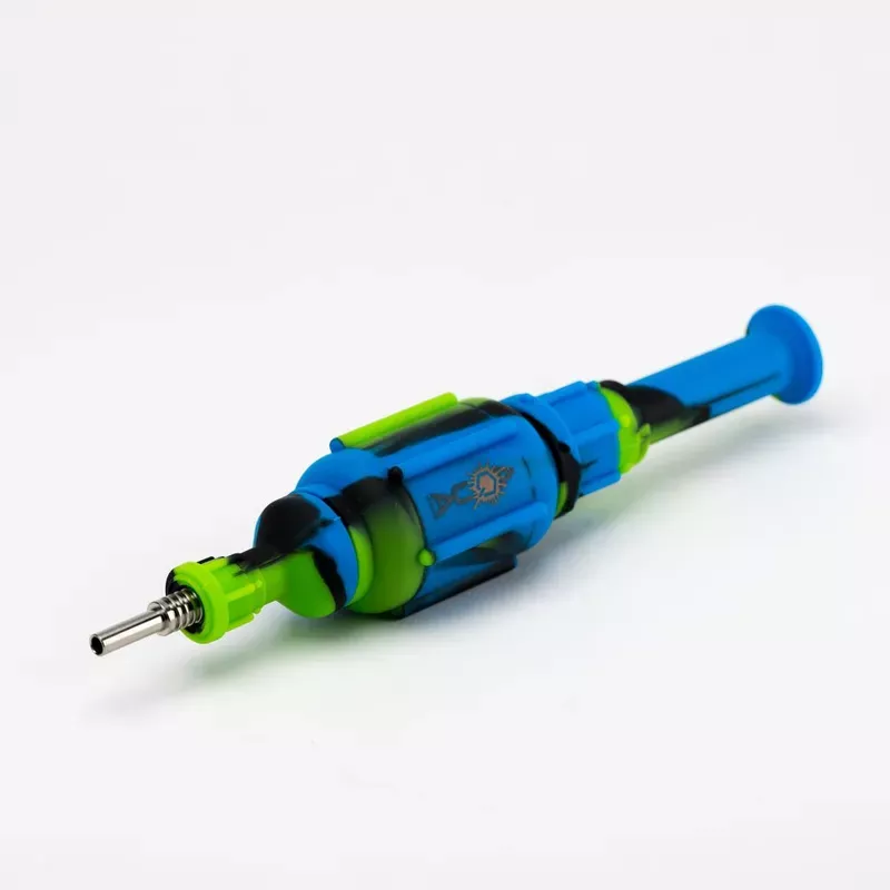 Aqua Works Glass Silicone Honey Straw