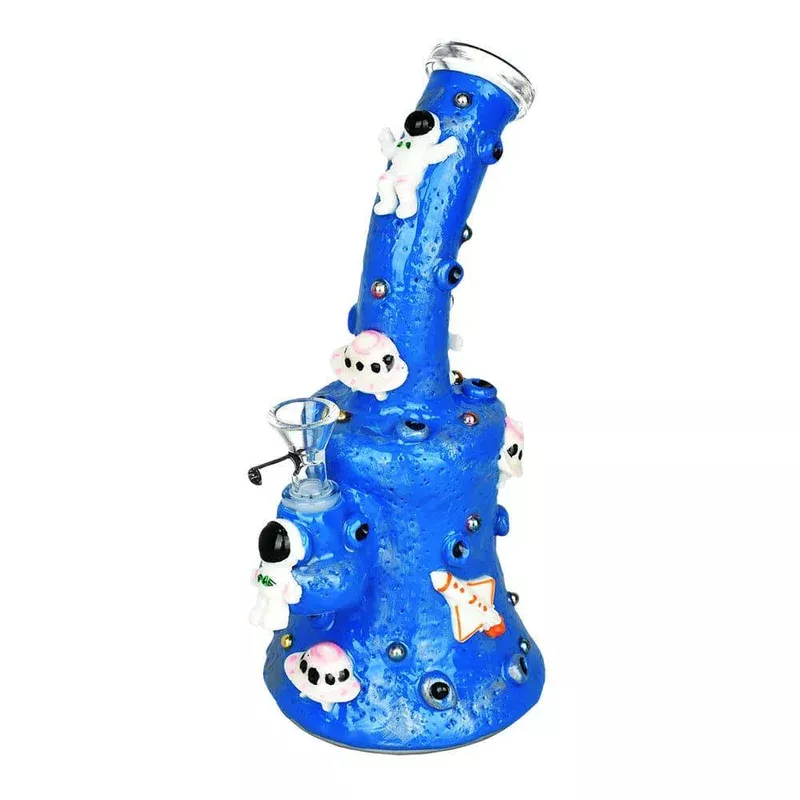 Astronauts 3D Painted Water Pipe – 9.5 ” / 14mm F