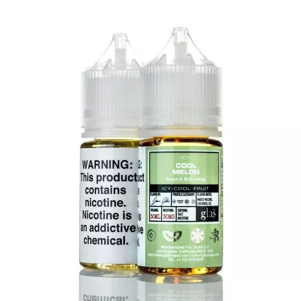 Basix Icy Cool Melon Nic Salt by Glas – (30mL)